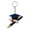 F, variant on Class Graduation Keychain And Gown Key Ring With Durable Acrylic Material Sturdy Metal Chain And Scratch-Resistant Finish For Students Graduation Bag Keepsake
