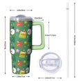 thumbnail image 2 of 30oz Merry Christmas Tumbler with Straw Lid Stainless Steel Insulated Cup Holiday Gifts for Women Men, 2 of 5