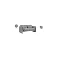 thumbnail image 2 of Meridian Furniture Stylus Grey Boucle Fabric Loveseat, 2 of 18