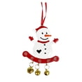 thumbnail image 1 of Campanas De Viento De Resina De Navidad Árbol De Navidad Muñeco De Nieve Campanas Colgantes Decoración Para Chimeneas Camas Puerta Yuarrent HA038995-00, 1 of 6