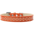 thumbnail image 3 of Dog, Puppy  Pet Ice Cream Collar, "Orange Crystal Rimsets Sprinkles", 3 of 5