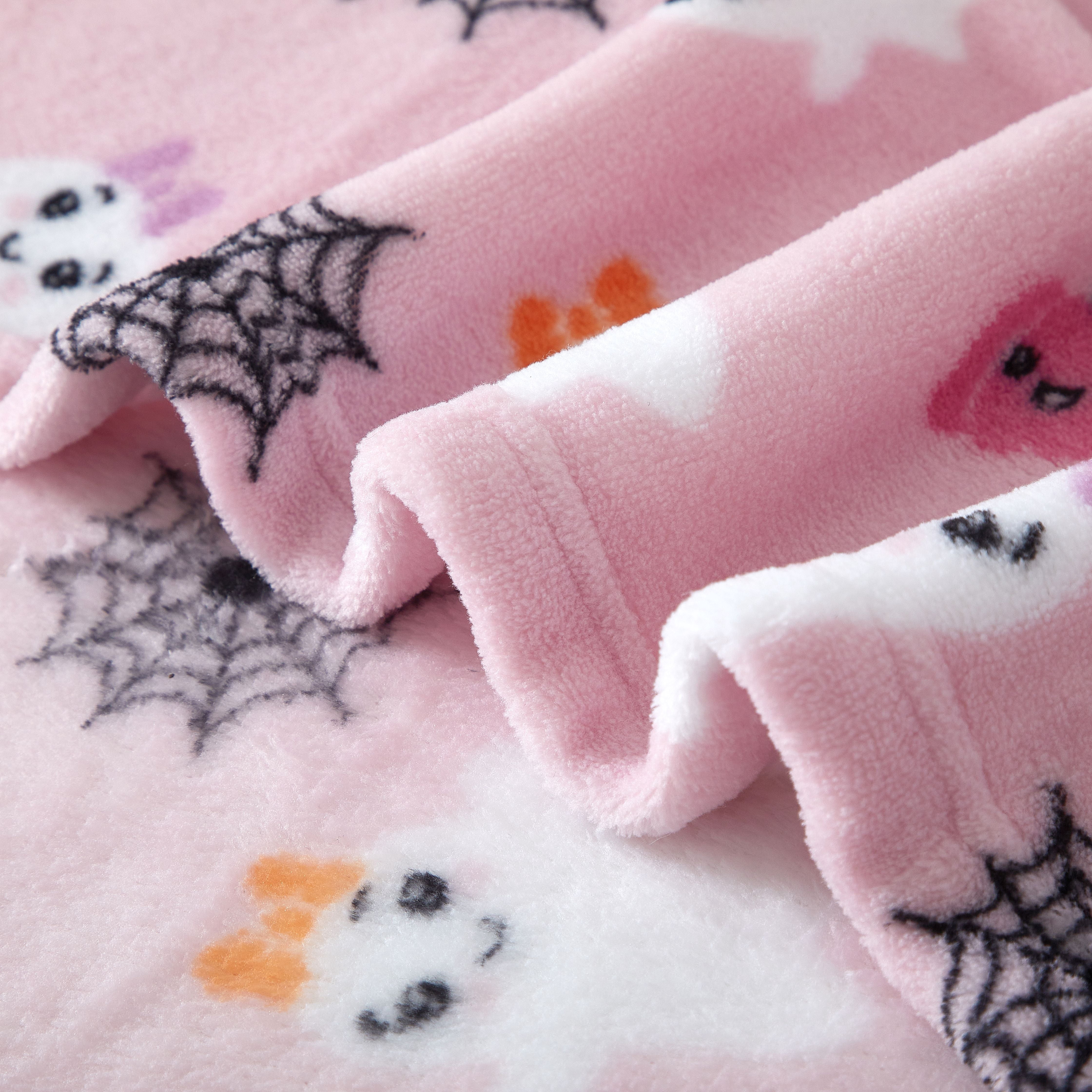 Parent's Choice 30" x 36" Ghost Baby Blanket, Pink