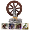 thumbnail image 2 of Miangastore Petite Fontaine en Cascade Roue à Eau à Base de Rocher Mise en Scène de Fontaine Roue à Eau, 2 of 8