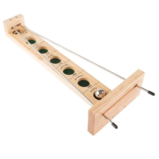 Hey Play Shoot The Moon Table Top Game game Of Skill And Coordination Vintage Style Wooden 