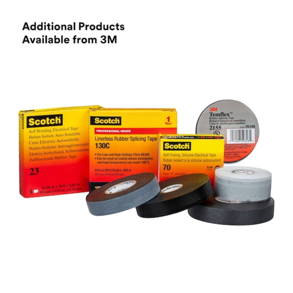 3m Insulating Elec Tape,1inx30ft, Scotch 70 70