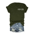 thumbnail image 3 of Women Graphic T Shirts Novelty Letter Print Crew Neck Short Sleeve Pullover Tops Summer Trendy Casual Classic Fit Basic Tees, 3 of 4