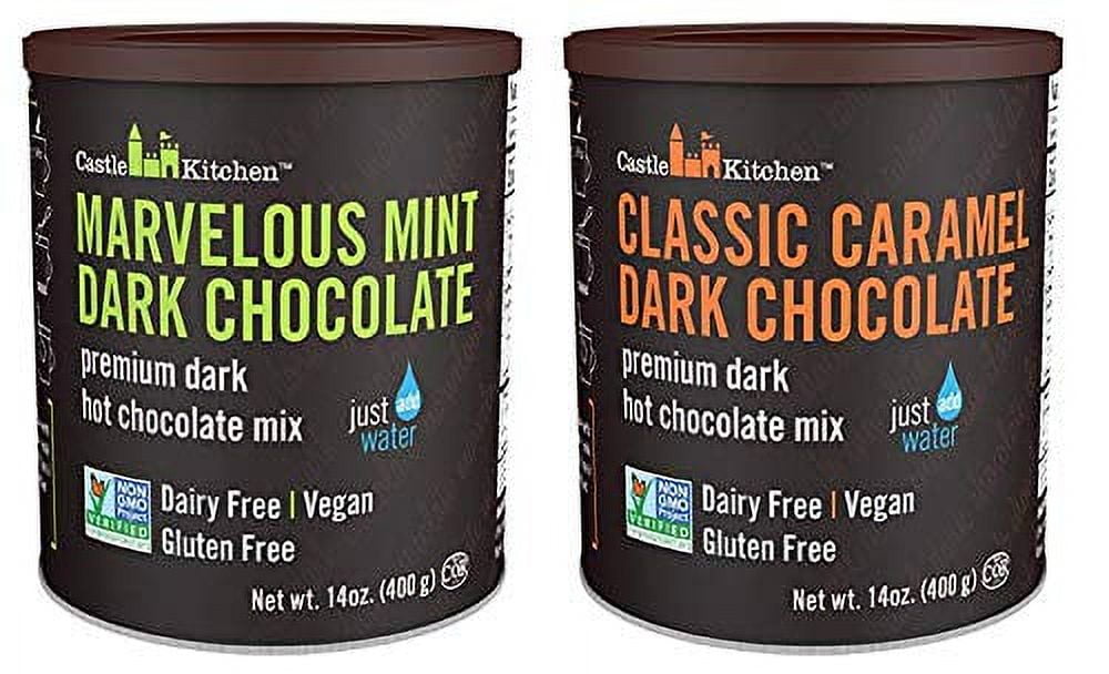 Castle Kitchen Dark Chocolate Cocoa Powder - Vegan, Dairy-Free Hot