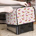 thumbnail image 7 of Haiem Dachshund Dog Puppy Print Toaster Covers 4 Slice Wide Slot,Bread Dust Cover & Fingerprint Protection,Bread Machine Cover,Appliance Covers, 7 of 7