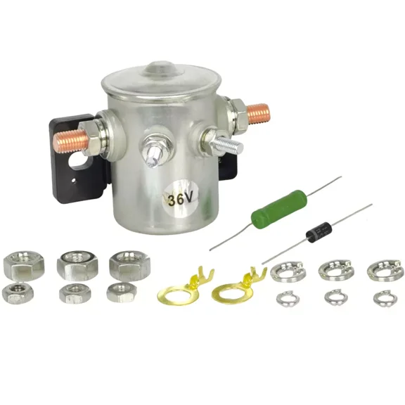 XYZIL 36V Continuous Duty Relay Solenoid 27855G01 435-368 Fit for E-Z-GO Golf Cart TXT