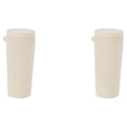 thumbnail image 2 of Inteprter Botella deportiva de trigo con tapa, buen sellado, agua, té de la leche, coche, casa, vaso, bebida , viaje, senderismo, Picnic Type1 NO1, 2 of 6