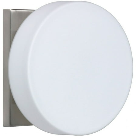 1WS-773807-LED-SN-Besa Lighting-Ciro - 6.38 Inch 5W 1 LED Mini Wall Sconce-Satin Nickel Finish