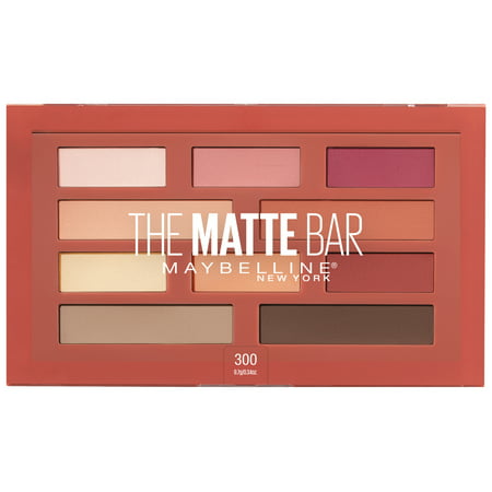 Maybelline The Matte Bar Eyeshadow Palette Makeup (Best Drugstore Neutral Matte Eyeshadow Palette)