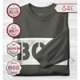 thumbnail image 2 of S4E Men's Distressed Boo Halloween Long Sleeve ShirtX-Large Charcoal, 2 of 4