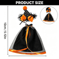 thumbnail image 4 of Halloween Porch Goose Outfit Witch Costume Set With Orange Cape And Hat, Halloween Porch Goose Halloween Outfit Fall Porch Goose Outfit For Outdoor Yard Patio Garden Statue Decoration, 4 of 5