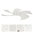 thumbnail image 3 of Tineasur 2Pcs Fan Parts for General Users 5-leaves Replacement Blades Plastic White, 3 of 6