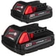 thumbnail image 4 of Kit combinado Milwaukee 2691-22 compacto de 18 V para taladrar e impactar, 4 of 5