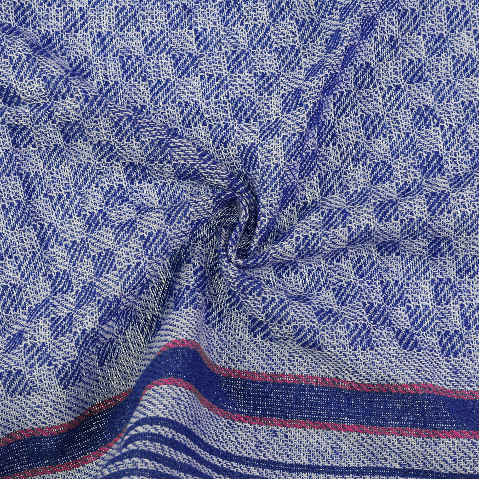 Unique Bargains Cotton Soft Waffle Weave Kitchen Dishcloths 15" x 25" Blue Green