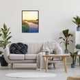 thumbnail image 3 of Stupell Industries Rural River Sunrise Nature Painting Black Framed Art Print Wall Art, 24 x 30, 3 of 9