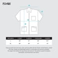 thumbnail image 4 of Chaqueta de barbero y delantal de salón STUDIO LIMITED, ligero, talla L, 4 of 7