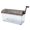 Black, variant on YAOMOBB Paper Shredder for Personal Use Portable A4 Hand Shredder Manual Transparent Window Cutting Tool Home Strip Cut