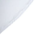thumbnail image 5 of Balsa Circle White Cocktail Table Cover Natural Wavy Drapes Spandex Tablecloth Reception, 5 of 8