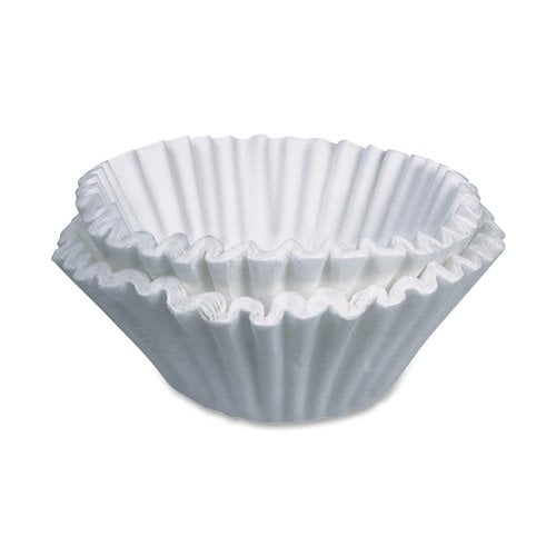 Bunn Home Brewer Coffee Filter Biodegradable 100 Pack White (BCF100) by Bunn