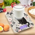 thumbnail image 6 of WOBOGO Vintage Black Kitten Kitchen Scale Digital Gram and Ounce Weighing for Cooking Baking Ketogenic Diet Meal Prep, 6 of 7