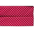 thumbnail image 5 of Bacati - MixNMatch Pin Dots Crib/Toddler Bed Sheets 100% Cotton Percale, Red, 2-Pack, 5 of 6
