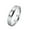 Silver 4mm, variant on Unisex Tungsten Steel 6mm Wedding Band Beveled Edge Polished Plain Ring Gold Size 8