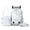 White, variant on 3 Piece Backpack for And Students Large Capacity Shoulder Pack for School Travel And Everyday Use