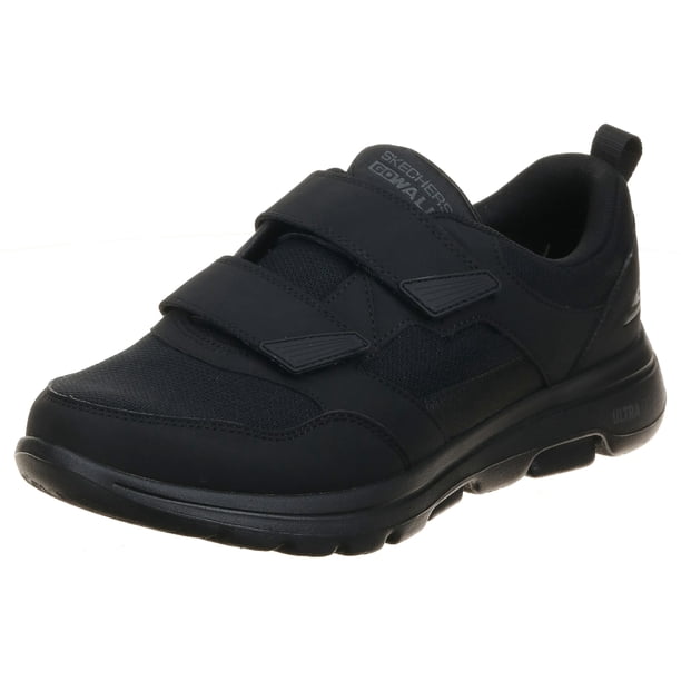 Zapatos de senderismo Skechers Gowalk-Athletic Hook Loop para hombre, negros
