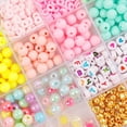 thumbnail image 3 of DIY Bracelet Making Kit for Girls, Cute Clay Beads Friendship Necklace Bracelets DIY Arts and Crafts Creative Gifts for Kids, 3 of 6