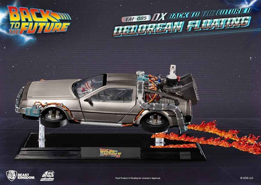 Back To The Future Part II (EAF-005DX) Floating Delorean Time