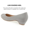 Journee Collection Womens Saar Wide Width Comfort Insole Round Toe
