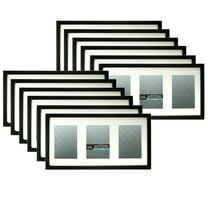 12 Pack: Black 3-Opening 5" x 7" Collage Frame with Mat - Aspect by Studio Décor®