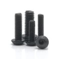 thumbnail image 1 of 5-50 Uds ISO7380 M2 M2.5 M3 M4 M5 M6 M8 304 A2 redondo de acero inoxidable o negro 10,9 grado cabeza de botón hexagonal tornillo Allen Dengxun unisex, 1 of 2
