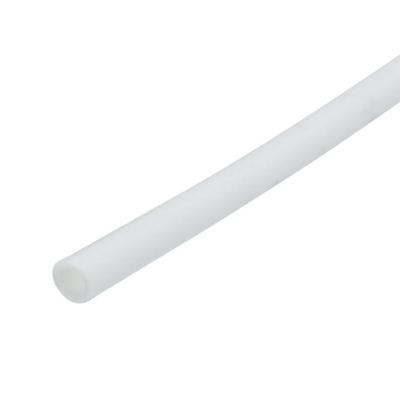 Silicone Heat Shrink Tubing 1.7:1 Ratio 3/64"(1mm) ID x 5/64"(2mm) OD 9.8ft Silicone Rubber Hose White
