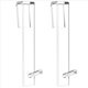 thumbnail image 2 of 4X Gancho para Puerta de Ducha de Baño, Toallero de Ducha con Puerta de Vidrio, Perforador Gratuito, Percha para de Baño, Gancho Transparente para Toalla, 2 of 5