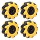 thumbnail image 5 of Accesorios inteligentes para coche Robot, rueda Mecanum omnidireccional, componentes de juguete inteligentes DIY, rueda omnidireccional fiel a su promesa, 5 of 14