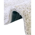 thumbnail image 3 of Unique Loom Soft Solid Shag Collection Area Rug - Aras (4' 1" Round Oatmeal Beige), 3 of 6