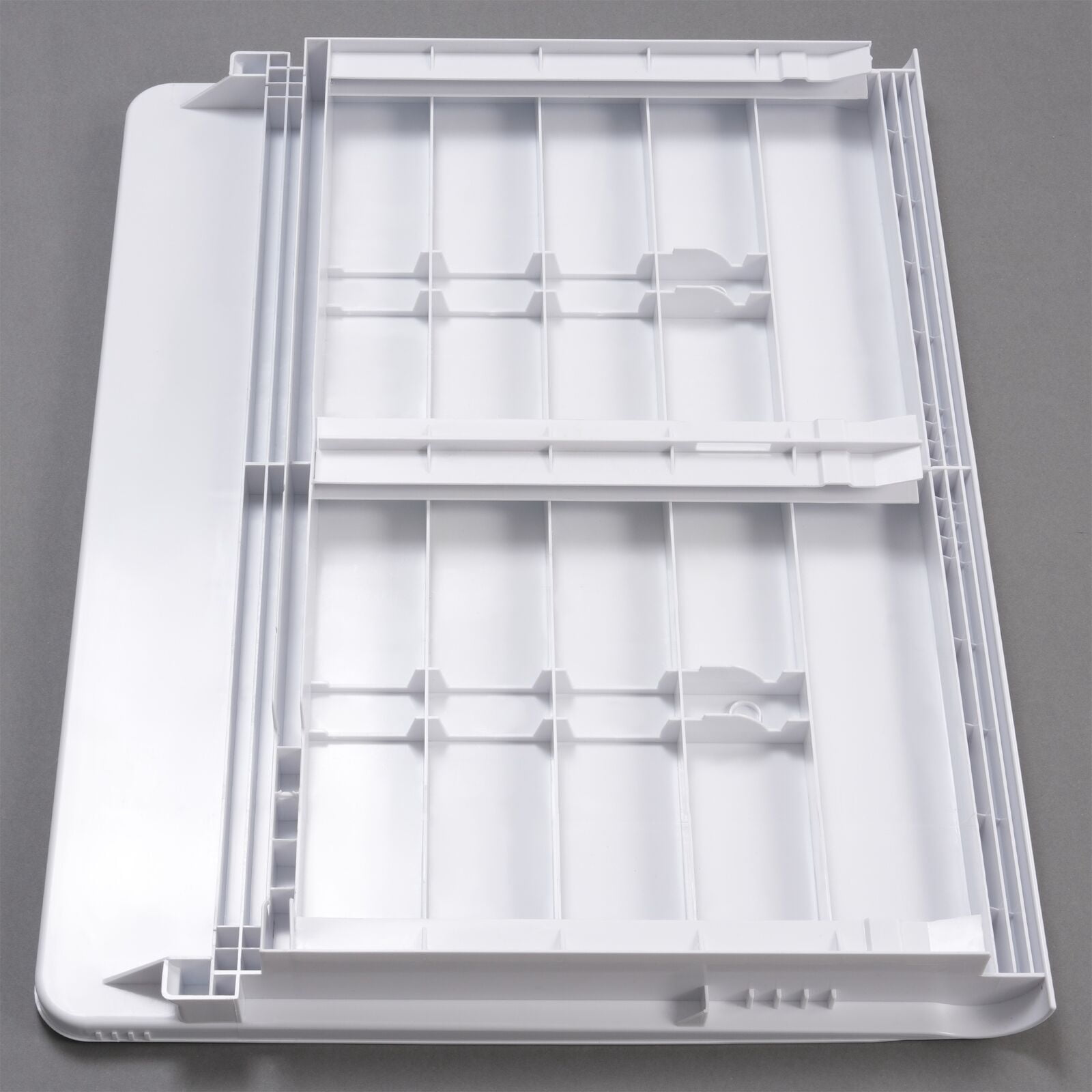 Kojem Crisper Pan for GE Hotpoint Refrigerator that are 14cf 15cf 17cf Vegetable Drawer Crisper Cover Replacement for WR32X1094 PS890565 AP3426095