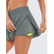 thumbnail image 3 of Shorts CRZ YOGA Split Flow 2 en 1 Cintura Alta Gris XX-S, 3 of 4