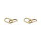 thumbnail image 4 of Jumpingount 1 par de pendientes para mujer, joyería exquisita, pendientes para esposa, accesorio para boda Type1 NO1 Jumpingount CBP330329, 4 of 6