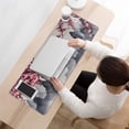 thumbnail image 3 of Elevate Your Game: XL Watercolor Cherry Blossom Gaming Mouse Pad, Japanese Inspired Pink Design, Non-Slip & Stitched Edges, Perfect for Home Office or Gaming. Large 31.5x11.8 Inches!, 3 of 7