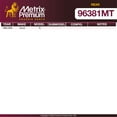 thumbnail image 3 of Metrix Premium Chassis Parts - 2 PC Rear Coated Solid Disc Brake Rotor Fits Acura TL, Honda Element, Honda CR-V, Replacement 08.8868.11,Made in Europe, 3 of 9