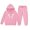 G15-Light Pink, variant on Gunia Kids Tween Girls Graphic Hoodie And Sweatpants 2 Piece Athletic Outfits Set Oversized Tracksuit Teen Fall Winter Clothes,Size 2-13 Years