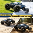 thumbnail image 2 of HAIBOXING 1:18 4WD Radio Control Car with 2.4GHz Remote, 36km/h, Oil-Filled Aluminum Capped Shocks, LED Lights & 2 Li-Po Batteries, 2 of 7