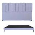 thumbnail image 1 of Recámara King Size Kami Lila con Cabecera + Base Cama Slim, 1 of 8