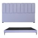 thumbnail image 1 of Recámara King Size Kami Lila con Cabecera + Base Cama Slim, 1 of 8