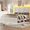 Antique White, variant on Fastroby Queen Platform Bed Frame Wood with LED Headboard & Charging Ports, No Box Spring Required